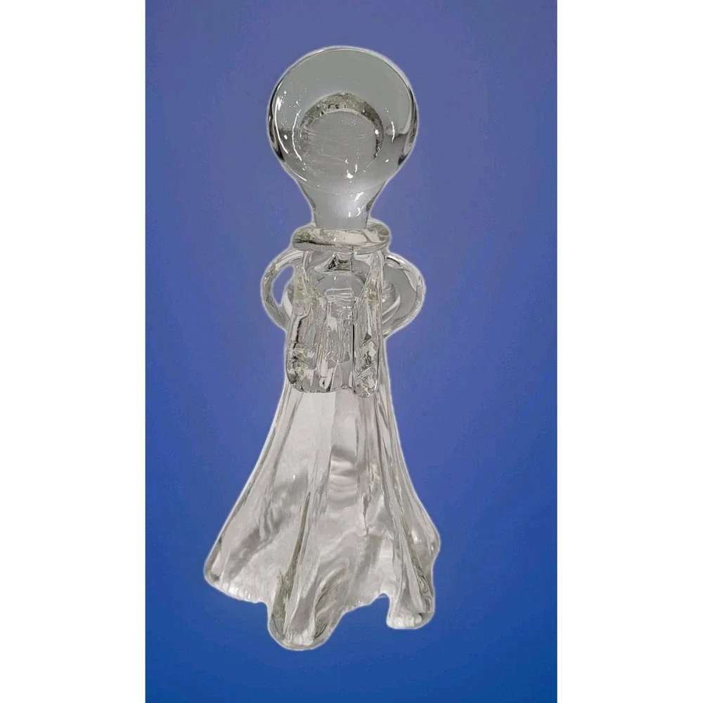Glass Angle Tea‎ Light Votive Candle Holder Christmas